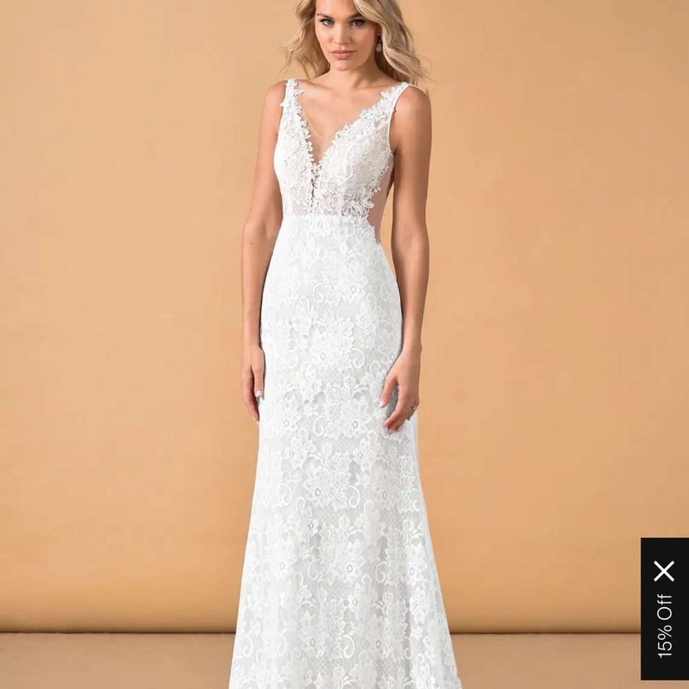Azazie Lace Wedding Dress